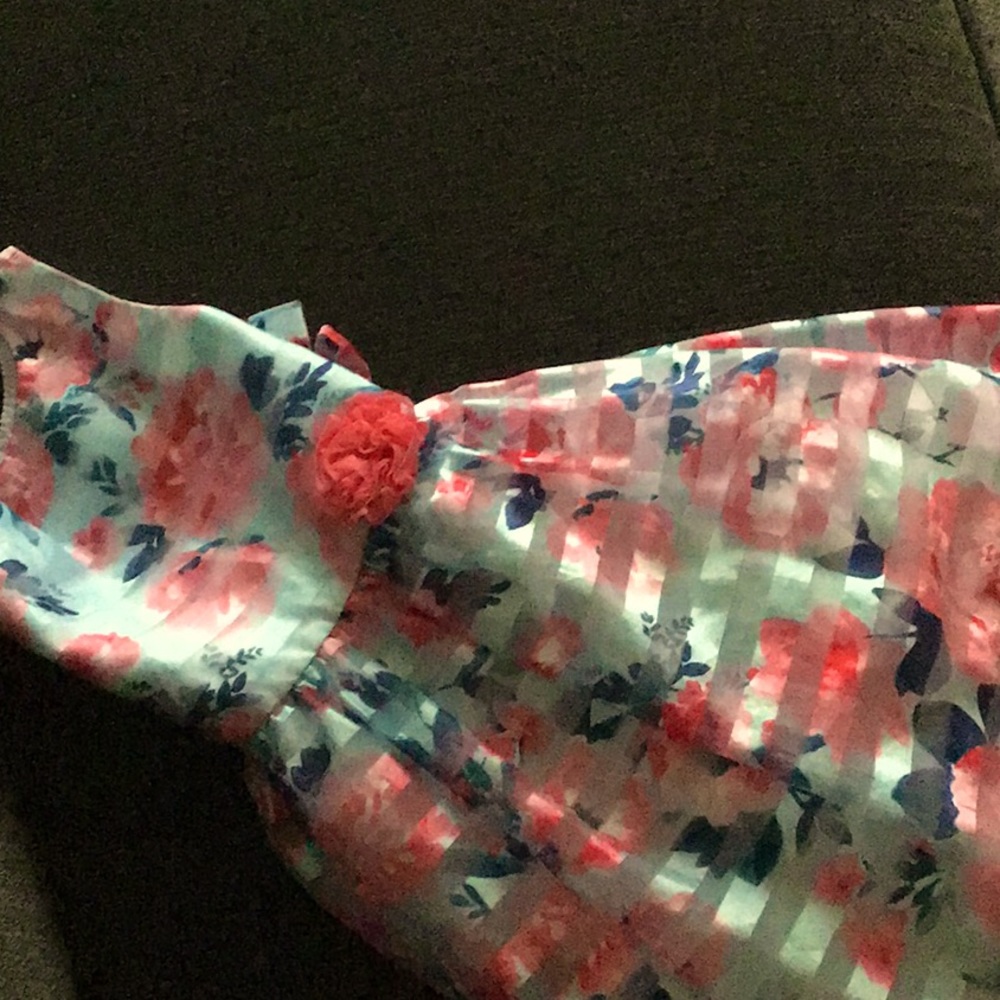 Girls Dress Blue Size 7